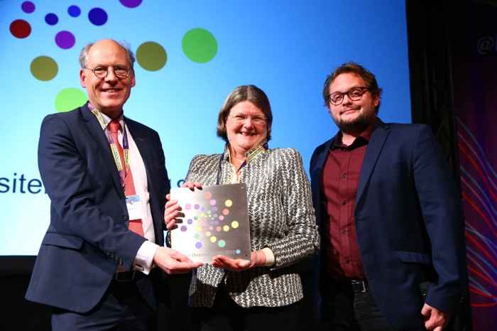Jasper Knoester, Petra Rudolf, Diederik Jekel foto Bram Saeys