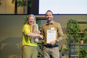 Mats van Loon natuurkundedocent van het jaar 2026 - foto Martin van Lokven/NNV