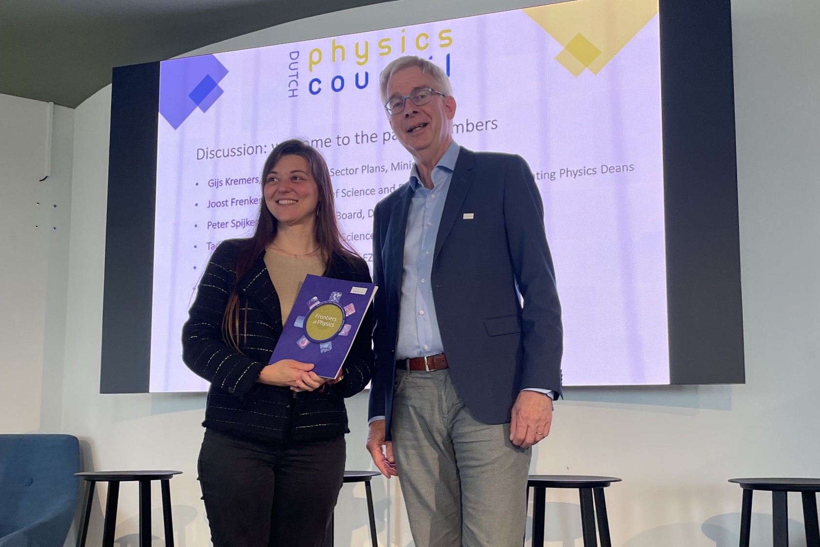 Esther Alarcon en Albert Polman met rapport